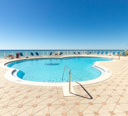 Great view from the pool deck.
