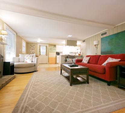 Family Room with fireplace