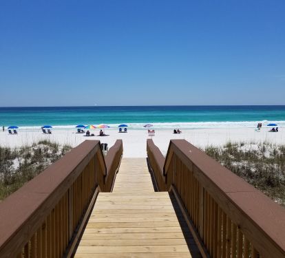 Relax on the pristine beach!