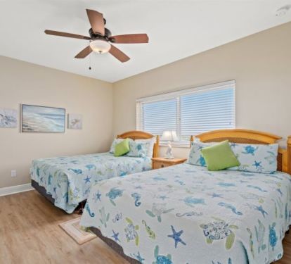 Guest bedroom, 2 Queen beds