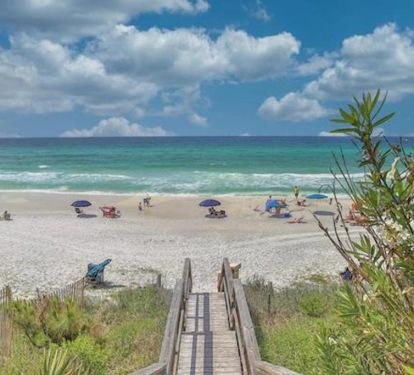 Private Beach Boardwalk