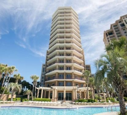 Your unit is third floor right side wrap balcony 