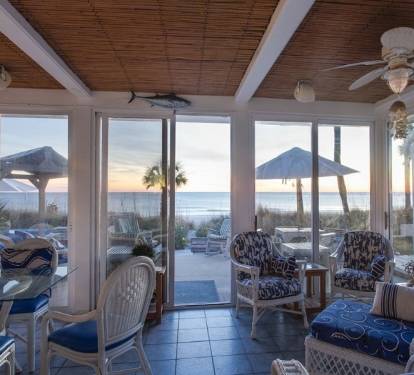 Porch, Patio &amp; Gulf of Mexico!