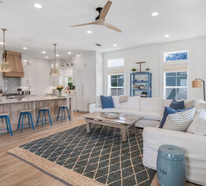 Open Concept Kitchen/Living Room