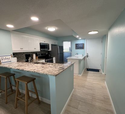 Kitchen with Bar Seating