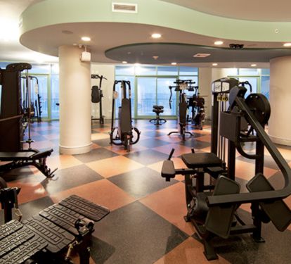 Work-out Facility with Beautiful Views