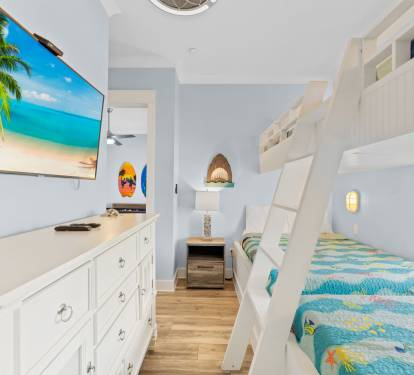 Two Twin over Full Bunk Bedroom