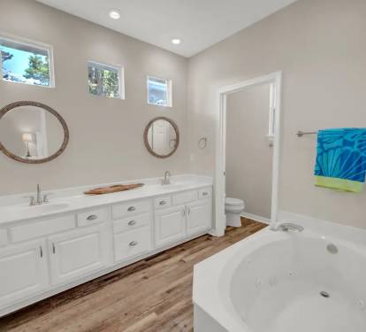 Primary Bath Double Vanity