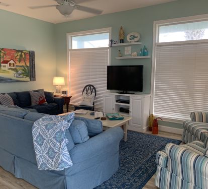 Spacious family room with plenty of space to relax and unwind.