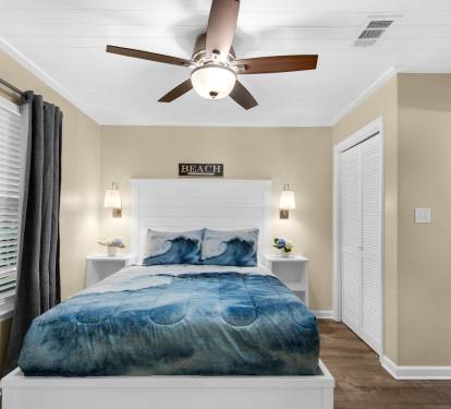 Master with Queen bed and TV and cable