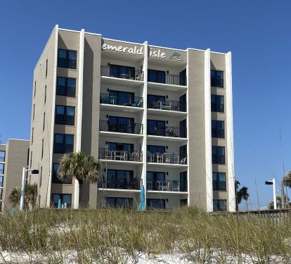 View from the beach