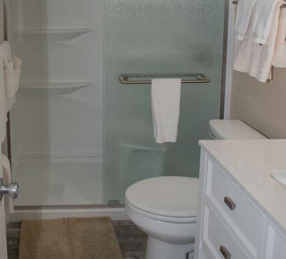 master bath with shower 