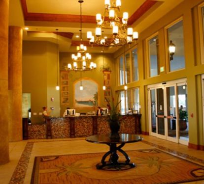 Impressive lobby! 