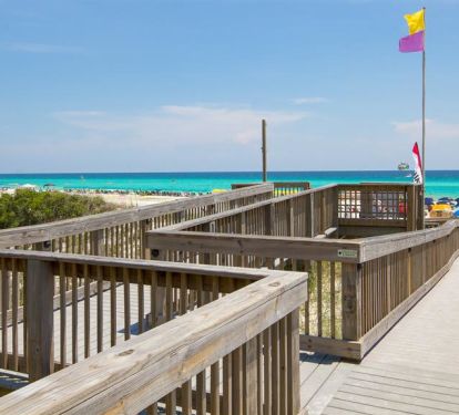 Westwinds beach walkover to the white sand