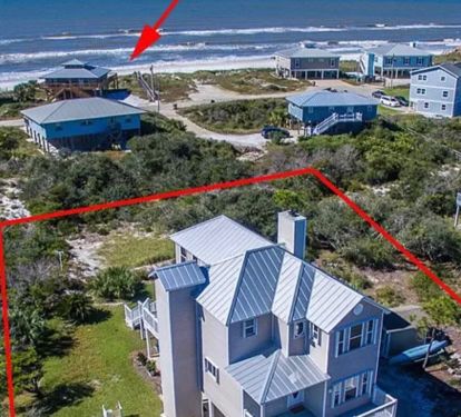 Private Gulf Beach Access Point for Neighborhood