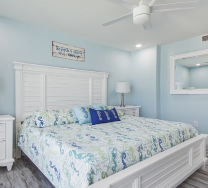 Second Master Bedroom with king bed