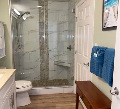 Guest Bath with Walk-In Shower