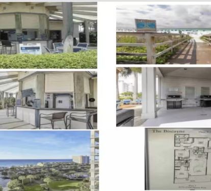 Tiki Hut open Memorial Day to Labor Day.  Grills by Lagoon Pool. Ramp to Beach