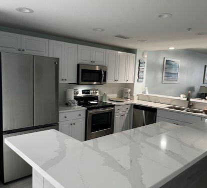 Open Kitchen space connected with Living room