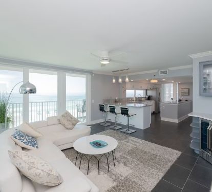 View From Livingroom Into the Kitchen