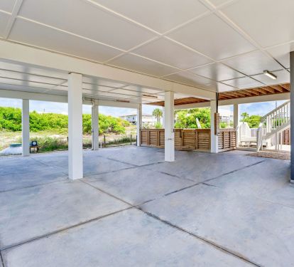 Parking Area Under House
