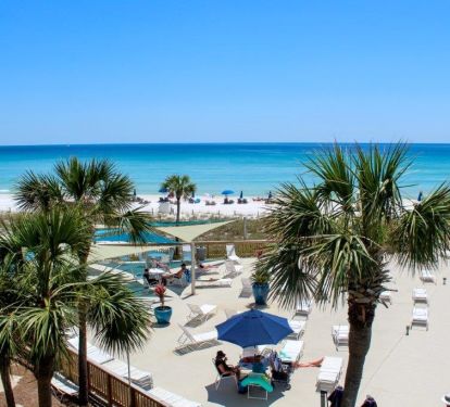 Beach View from Condo