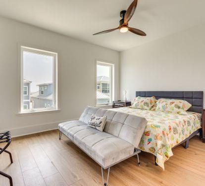Bedroom 3 | 3rd Floor | King Bed | Smart TV