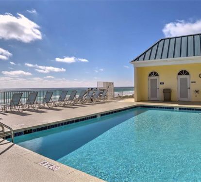 South pool beachside