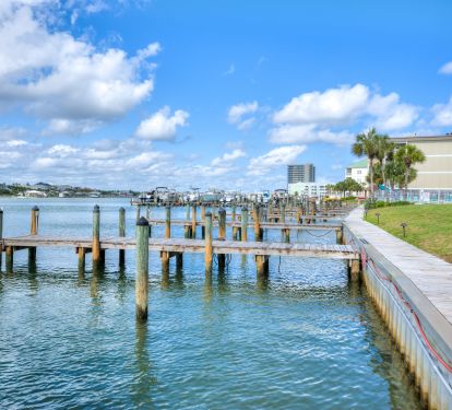 DOCKS JUST STEPS FROM OUR PATIO 
