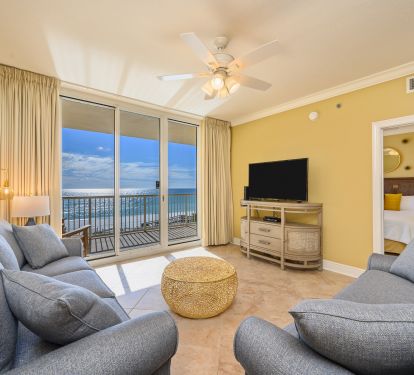 Welcome to our Newly REMODELED 3-bed Condo with Coastal Glam throughout
