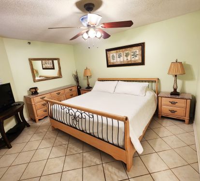 King bed