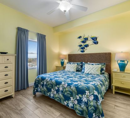 King bed in the second bedroom! 