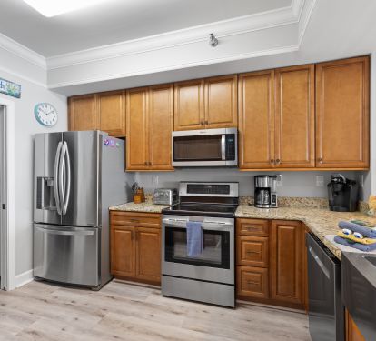 Spacious Kitchen with Gorgeous Gulf Views 
