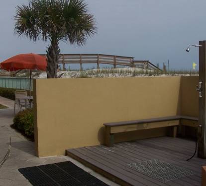 Outside Shower Area for Pool/Beach