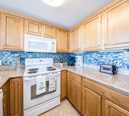 Fully equipped kitchen-  if you like pina coladas...?