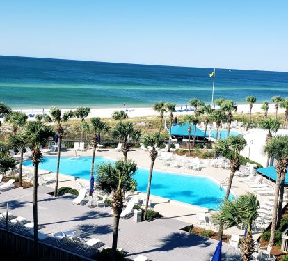 Your view from the balcony