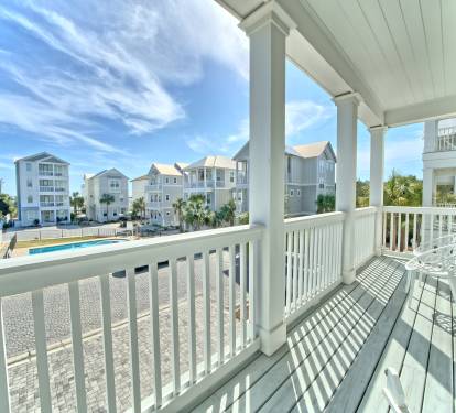 2ND FLOOR BALCONY OFF OF MASTER