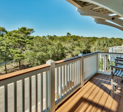 View from the 2nd floor back bedroom private Balcony