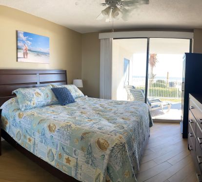 Master Bedroom with Patio Access