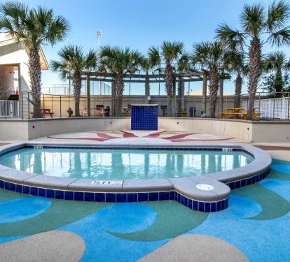 kiddie splash pool