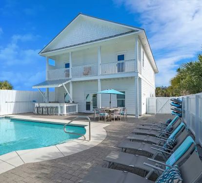 Epic-9 huge pool is seasonally heated at no additional charge!