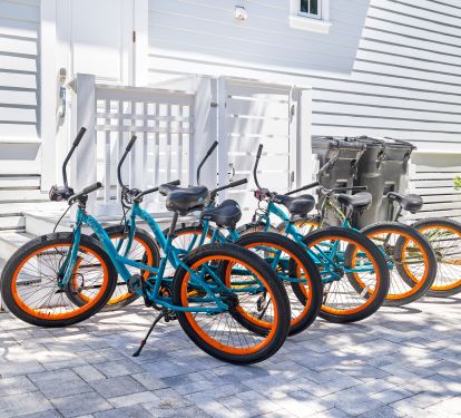 Beach Bikes included