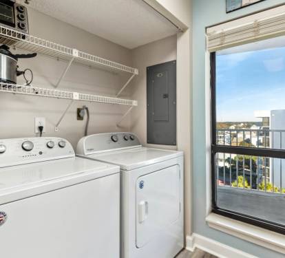 in-room laundry