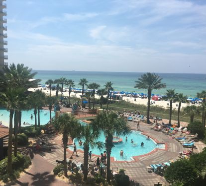 Your view from balcony!