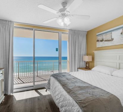 Ocean view from the master with balcony access