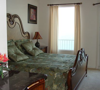 The Master Bedroom with direct access to Terrace 
