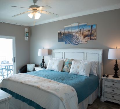 Master Bedroom with King size Bed