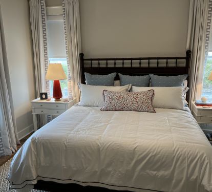Master bedroom king bed