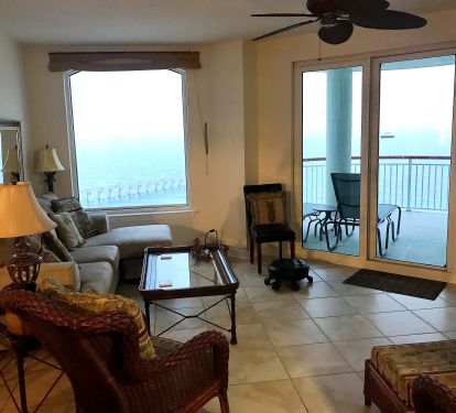 Another Great View from the Penthouse Family Room on Your Lounger by the window
