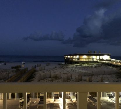 Twilight On Balcony